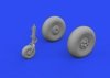 Eduard 648830 Beaufort Mk. I wheels ICM 1/48